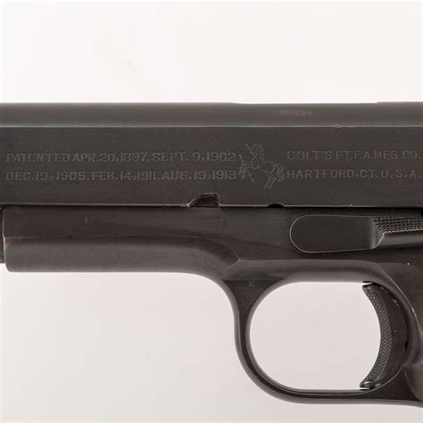 British Lend Lease Us Model 1911a1 Pistol By Colt Cowans Auction