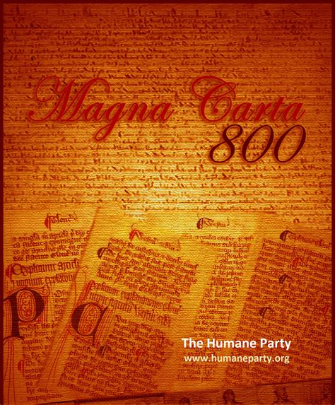 Magna Carta 800th Anniversary Humane Party Images