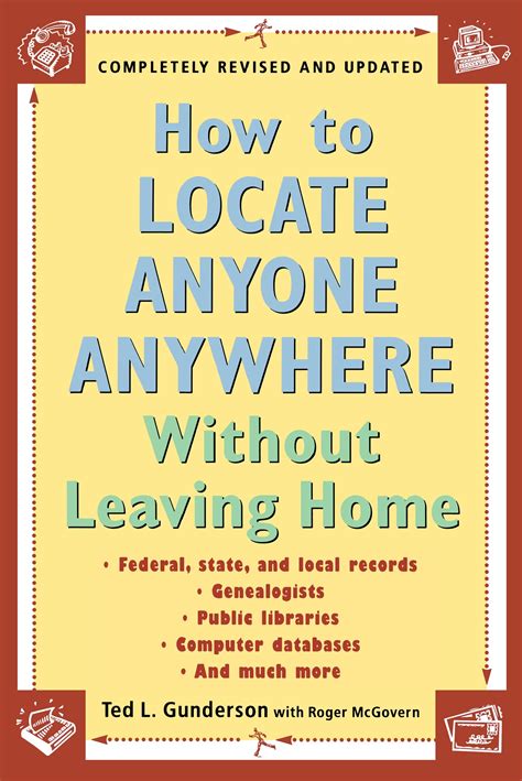 How To Locate Anyone Anywhere By Ted L Gunderson Penguin Books Australia