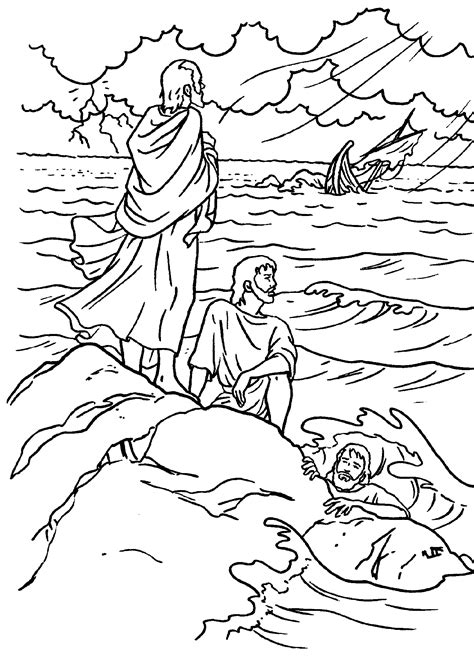 New Testament Coloring Pages Sketch Coloring Page
