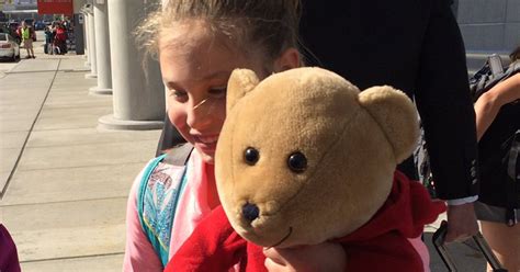 Girl Reunites With Teddy Bear After Fort Lauderdale Airport Shooting