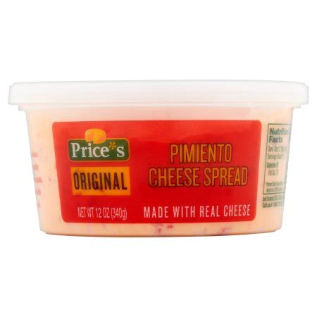 Price S Original Pimiento Cheese Spread 12 Oz Moms Priority