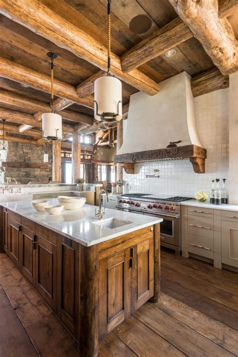 A rustic kitchen brings charm and warm feeling on it. 15 Inspirational Rustic Kitchen Designs You Will Adore