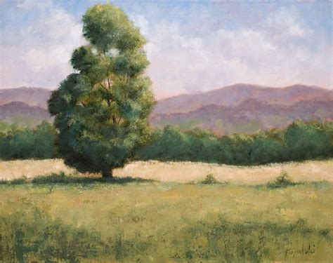 Yet Another Tree In A Field Oil Painting Fine Arts Gallery