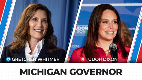 Whitmer Defeats Dixon To Win Michigan Governors Race