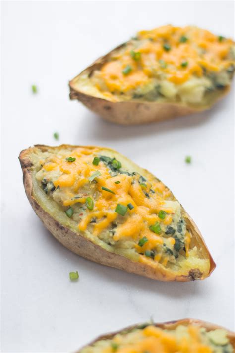 Loaded Sweet Potato Skins The Balanced Berry