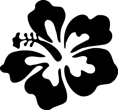 SVG > tropical hawaiian bloom floral - Free SVG Image & Icon. | SVG Silh