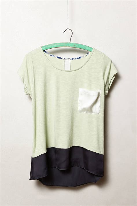 Colorblocked Swing Tee Clothes Color Block Tee