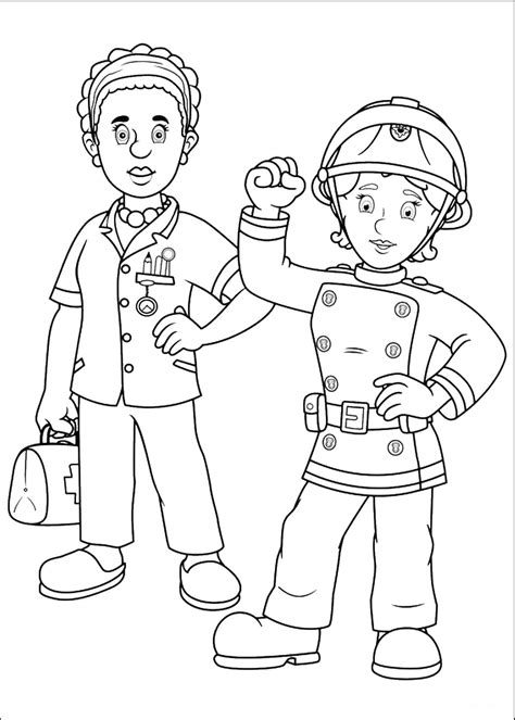 Download coloring pages fireman coloring pages fireman coloring. Fireman Sam Coloring Pages