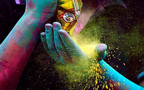 Colored Powder Of Holi The Festival Of Colors India Photos Wallpapers HD Desktop And
