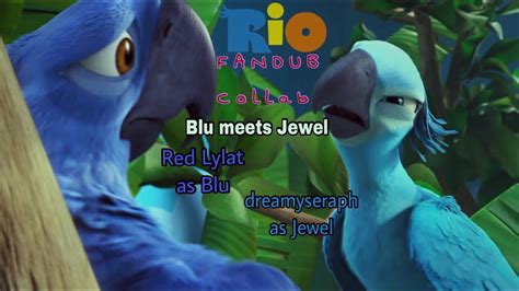 Rio Fandub Blu Meets Jewel Collab Youtube