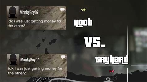 Gta Online Helping A Defenseless Noob Fight Off A Dirty Tryhard Youtube