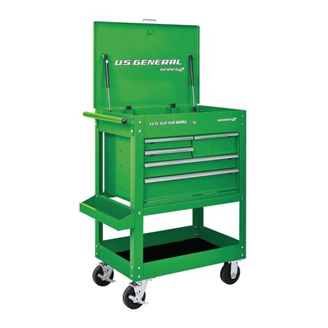 Coupons For U S GENERAL 30 In 5 Drawer Mechanics Cart Green Item