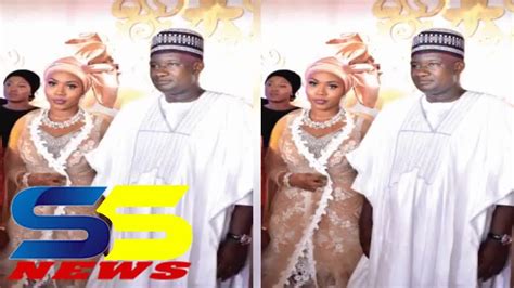 Rtd General Ibrahim Badamasi Babangidas Daughter Weds Youtube