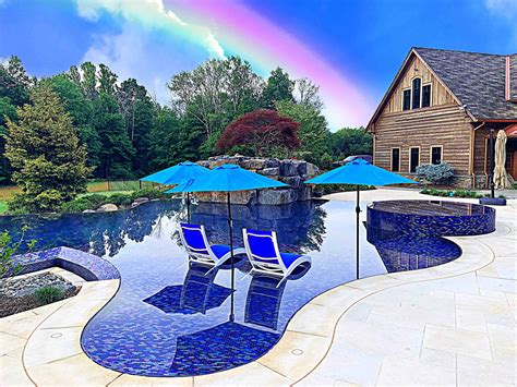 2021 Best Design Custom Swimming Pool Landscape Company Nj