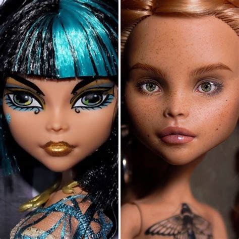 Ukrainian Artist Transforms Popular Dolls Into Real Beauties 25 Pics