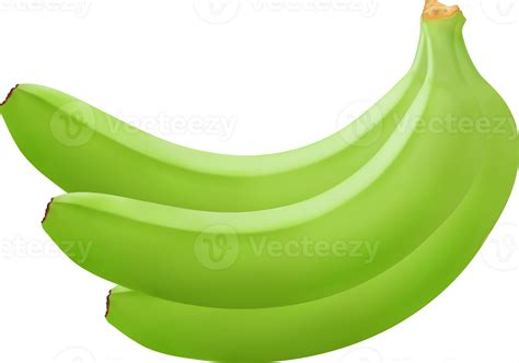 Fresh Green Banana Bundle 25734130 Png