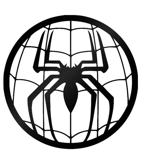 Fichier Stl Spider Man Symbole・modèle Pour Impression 3d à