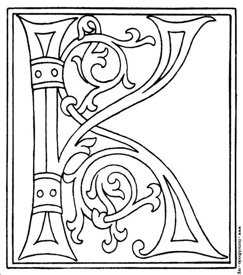the letter k | Celtic art, Medieval art, Lettering