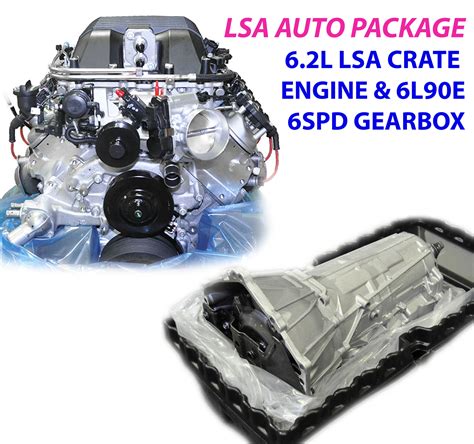 Holden Hsv Vf Lsa V8 62l Crate Engine And 6l90e Transmission Automatic