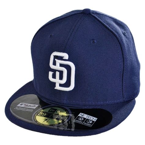 New Era San Diego Padres Mlb Home 59fifty Fitted Baseball Cap Mlb