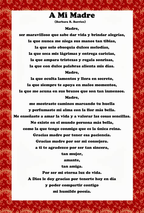 Mother's day in spain, known as día de la madre in spanish, is celebrated on the first sunday of may. Mothers Day Quotes In Spanish. QuotesGram