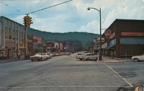 Rockwood Tennessee Main Street Postcard