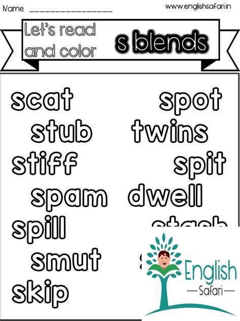Consonant Blends Words Worksheets Free And Premium Teaching Resources
