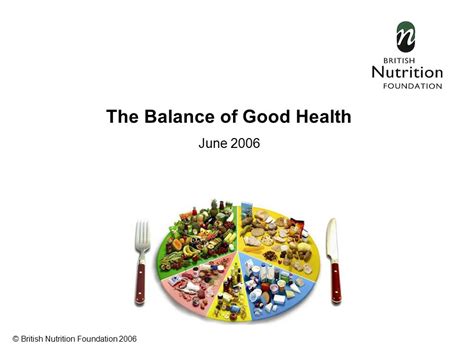 The Balance Of Good Health June 2006 © British Nutrition Foundation Ppt