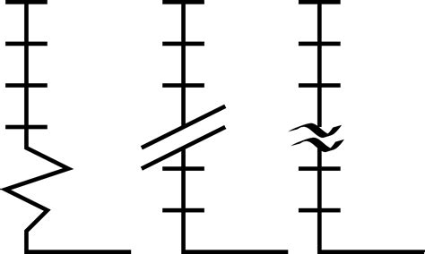 Break Png - Axis Break Symbol Clipart - Full Size Clipart (#3666530 gambar png