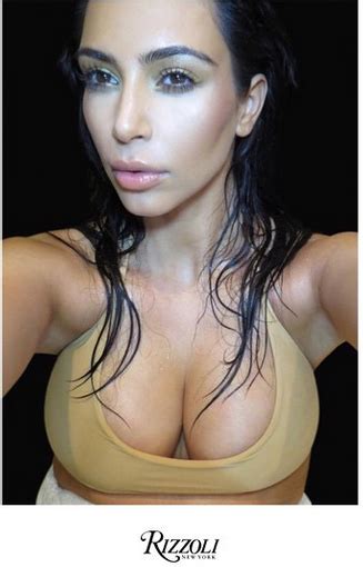 Kim Kardashian Flaunts Major Cleavage On Book Cover Star Magazine