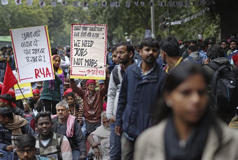 In protesting invalid unemployment claims, businesses are asked to include a detailed protest letter. Jobless youth march to protest Indian 'unemployment crisis'