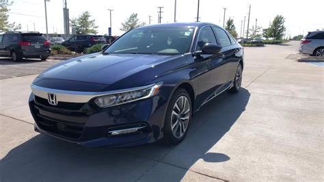 Pre Owned 2019 Honda Accord Hybrid Ex L 4dr Car In Kansas City