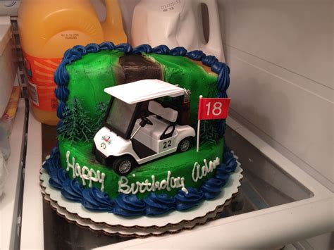 Delicious walmart birthday cakes walmart birthday cakes. Golf themed birthday cake(Walmart) | Golf cake, Cake ...
