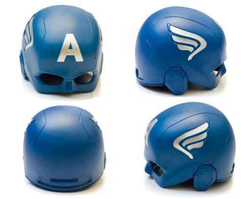 I already had duct tape captain america trim on the helmet, i removed the old tape before procedding with installing the new and improved trim. 2018 2015 New High Quality 1:1 Captain America Helmet Mask ...