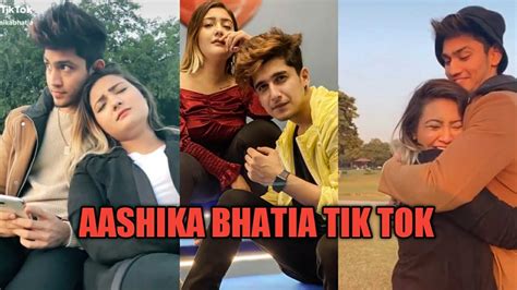 Aashika Bhatia Tik Tok Videoaashika And Satvik Tik Tok Videoaashika