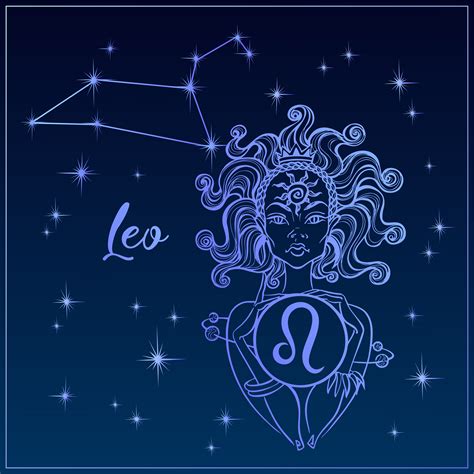 Leo Star Sign Constellation Svg Vector Cut File Png  Etsy