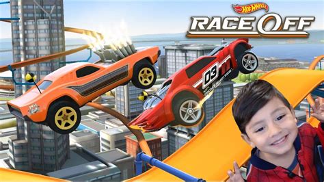 Race off is a game that will poke on our nostalgia and give us a fun racing time. Hot Wheels Race Off | Coches Increibles sobre Pista Hot ...