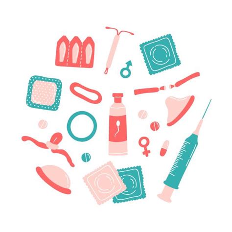 Contraceptive Illustrations Royalty Free Vector Graphics And Clip Art