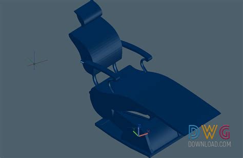Dentist Chair 3d Dwg Download Dwgdownloadcom