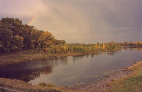 Rainbow In Autumn Free Stock Photo Public Domain Pictures