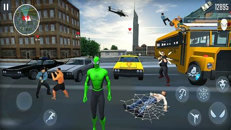 Spider Rope Hero Ninja Gangster Crime Vegas City 23 Android Gameplay