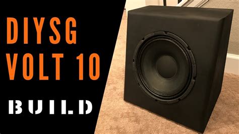 Diy sound group content, pages, accessibility, performance and more. Volt 10 v2 DIY Sound Group Speaker Kit - Full Build! - YouTube