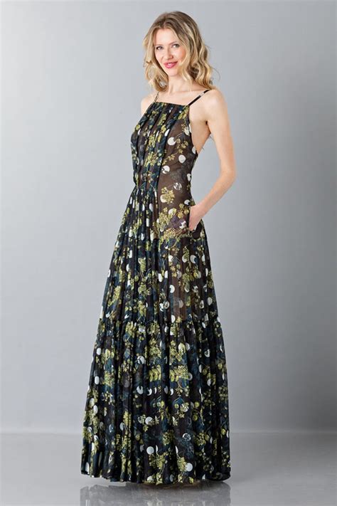 Maybe you would like to learn more about one of these? Noleggio abito Vera Wang - Abito lungo con motivo floreale