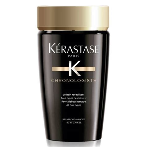 Additionally, this care also promotes the health and protection of the scalp. Kerastase Shampoo Bain Chronologiste 250 ml regnerador ...