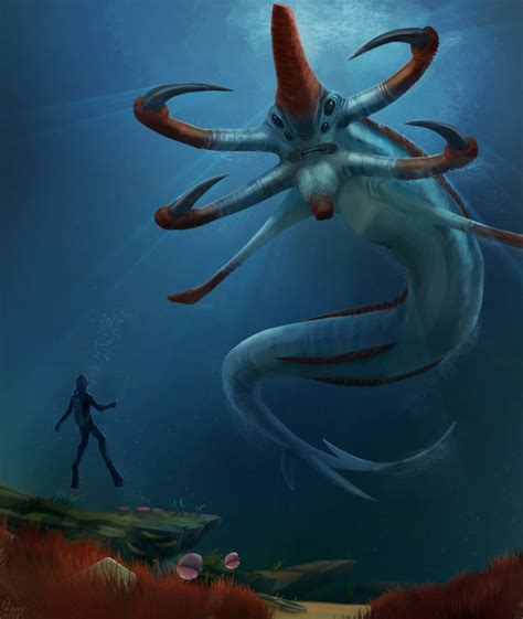 Subnautica Reaper By Quvr On Deviantart
