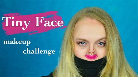 Tiny Face Makeup Challenge Jaime French Tiny Face Makeup Iamvel Youtube