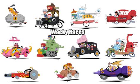 Wacky Races Street Fighter 5 Friesian Horse Wacky Cartoons Comics