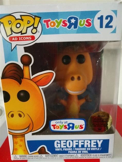 Geoffrey The Giraffe Toys R Us Funko Pop Exclusive Golden Ticket