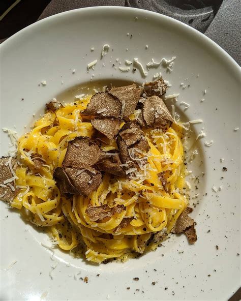 Homemade Tagliatelle With Truffle This Was Some Of The Lightest